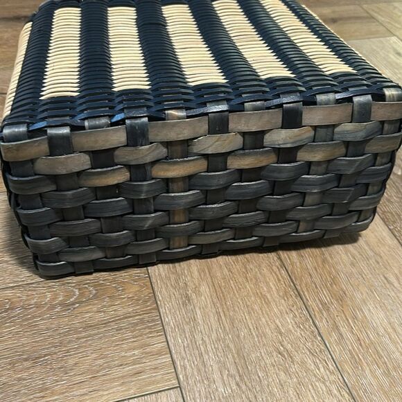 J.McLaughlin Joyce Rattan Picnic Tote - Picture 3 of 8